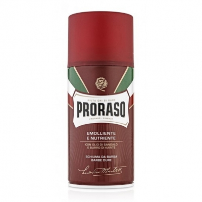 Vyživujúca pena na holenie PRORASO Shaving foam Santalové drevo 300 ml