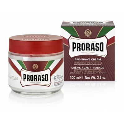 Krém pred holením PRORASO Pre shave cream Santalové drevo 100 ml