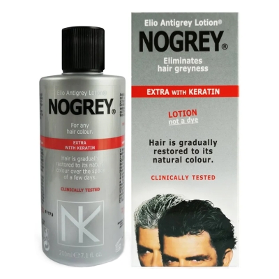 Vlasová voda proti šedinám s keratinom NOGREY Elio antigrey lotion 200 ml