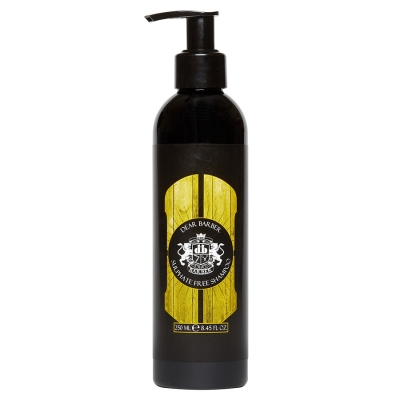 Šampón na vlasy a bradu bez sulfátov DEAR BARBER Sulphate free shampoo 250 ml