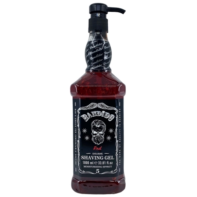 Gél na holenie BANDIDO Shaving gel Red 1000 ml