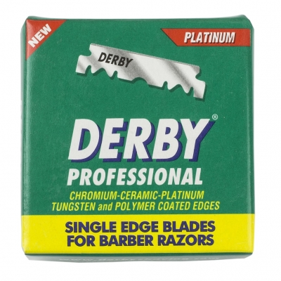 Polovičné žiletky DERBY Professional single edge 100 ks