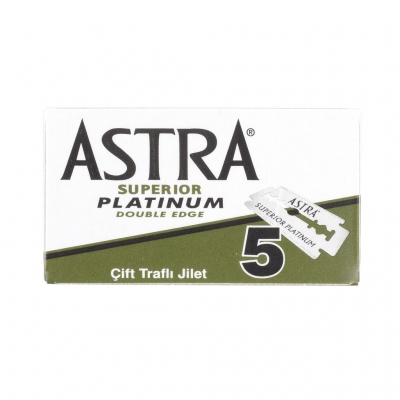 Klasické žiletky na holenie ASTRA Platinum 5 ks