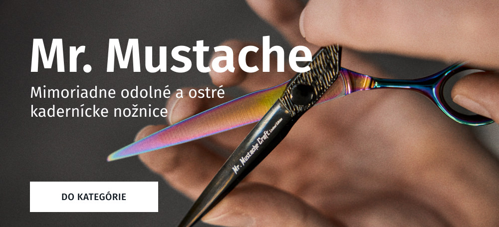 Mr. Mustache - kvalitné kadernícke nožnice za nízke ceny