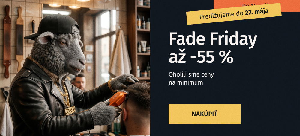 Fade Friday - oholili sme ceny na minimum